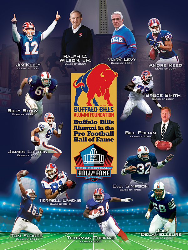 Thurman Thomas Buffalo Bills Hall of Fame Commemorative Premium Poster  Print - Photofile Inc. – Sports Poster Warehouse