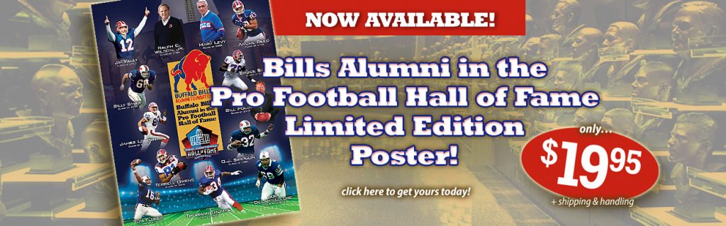 Buffalo Bills Hall of Fame 30” x 40” Canvas Print