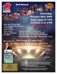 Meat Raffle 2026 Flyer